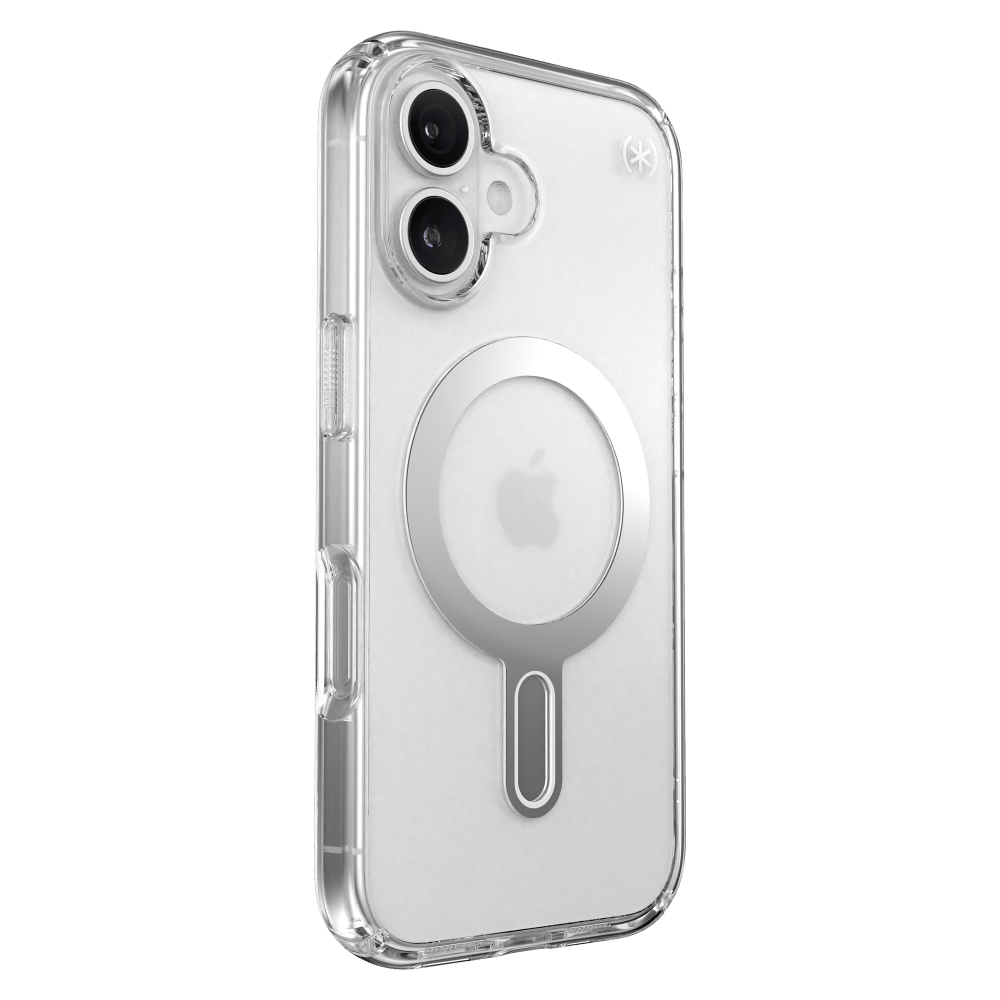 Speck Presidio Perfect Clear Case with ClickLock for Apple iPhone 16