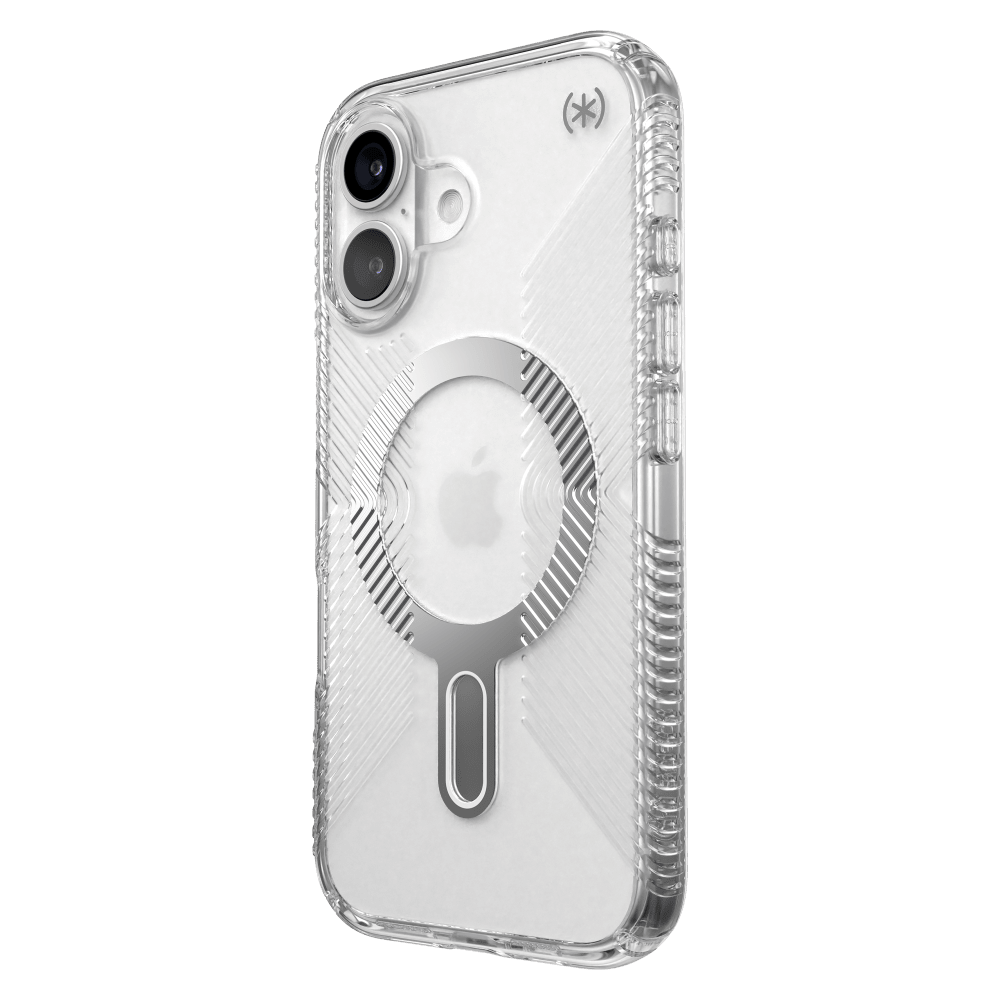 Speck Presidio Perfect Clear Grip Case with ClickLock for Apple iPhone 16