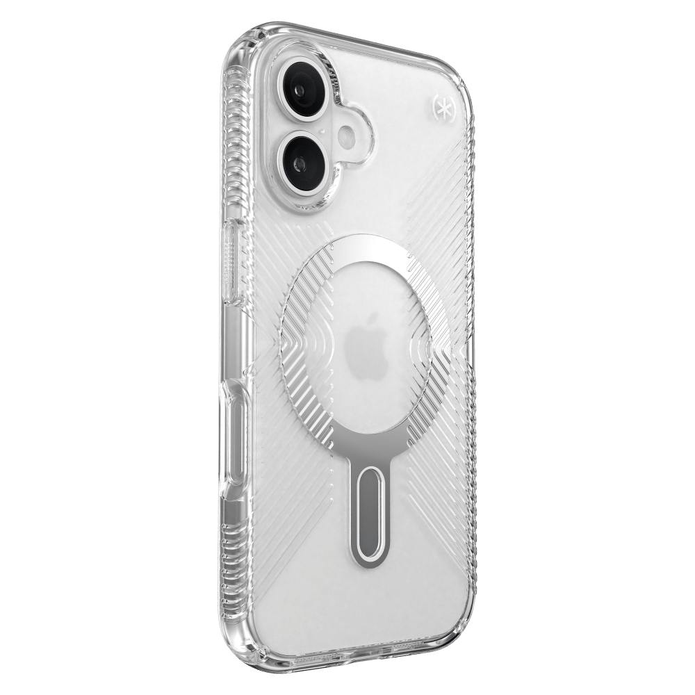 Speck Presidio Perfect Clear Grip Case with ClickLock for Apple iPhone 16