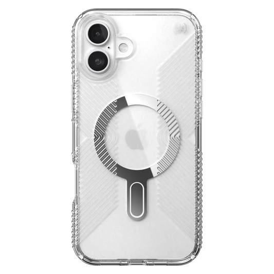 Speck Presidio Perfect Clear Grip Case with ClickLock for Apple iPhone 16 Plus