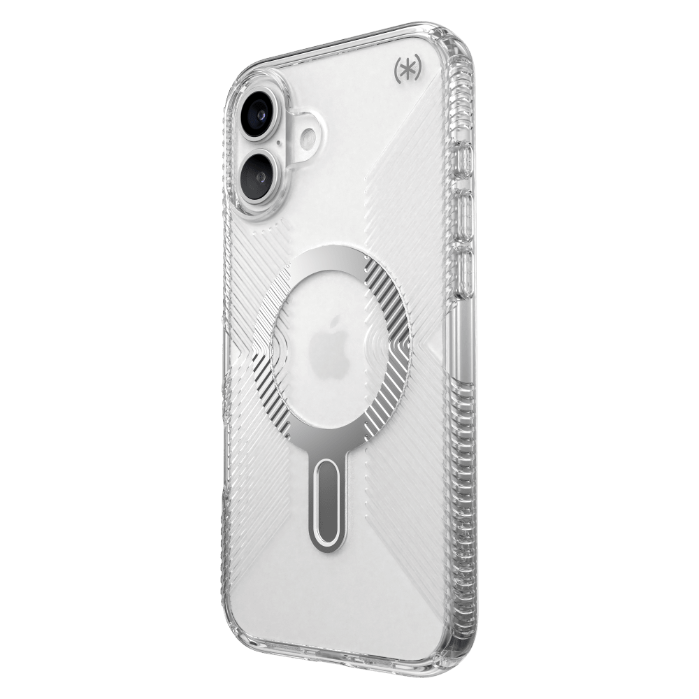 Speck Presidio Perfect Clear Grip Case with ClickLock for Apple iPhone 16 Plus