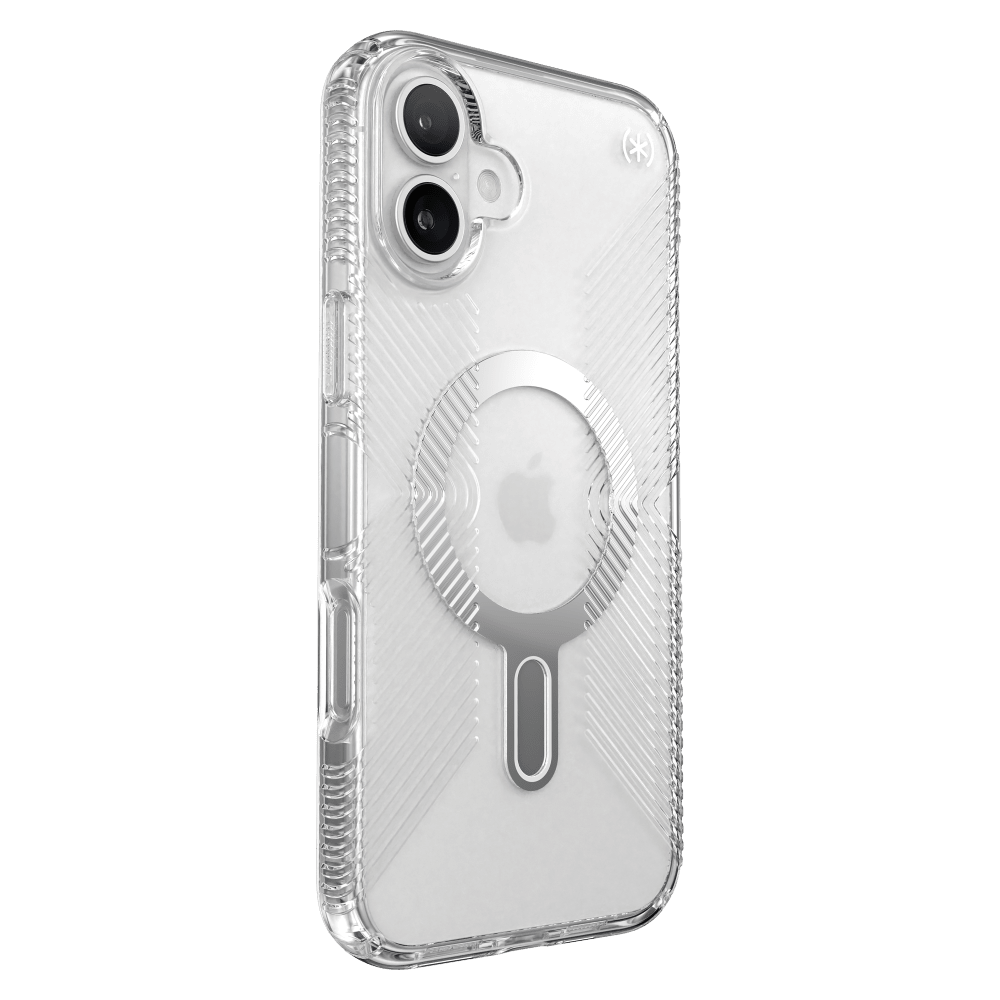 Speck Presidio Perfect Clear Grip Case with ClickLock for Apple iPhone 16 Plus