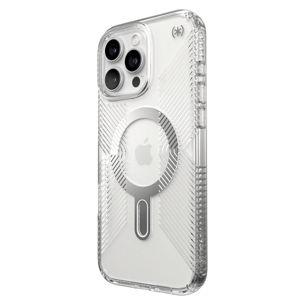 Speck Presidio Perfect Clear Grip Case with ClickLock for Apple iPhone 16 Pro Max