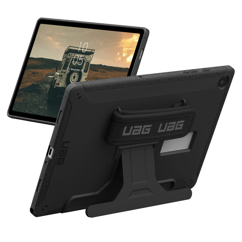 Urban Armor Gear Scout Case with Kickstand and Handstrap for Samsung Galaxy Tab A9 Plus