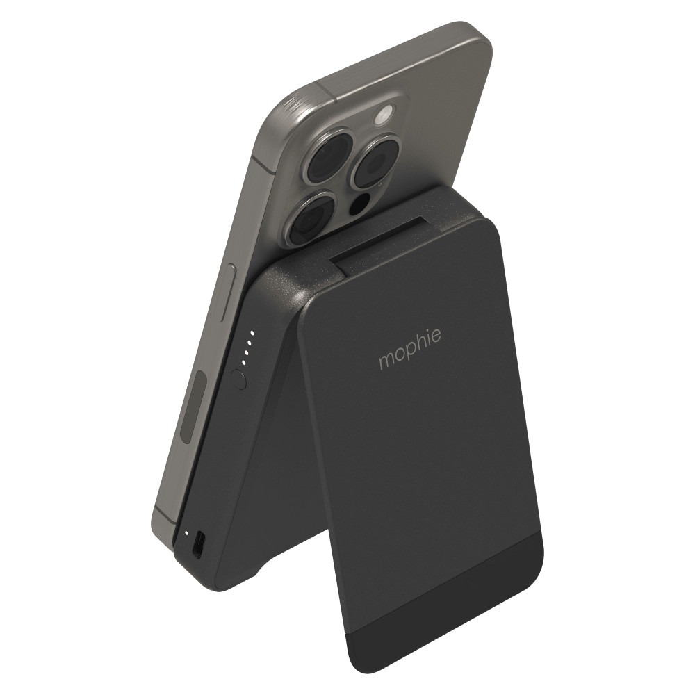 mophie Snap Plus Qi2 Universal Portable Battery with Stand 5,000 mAH