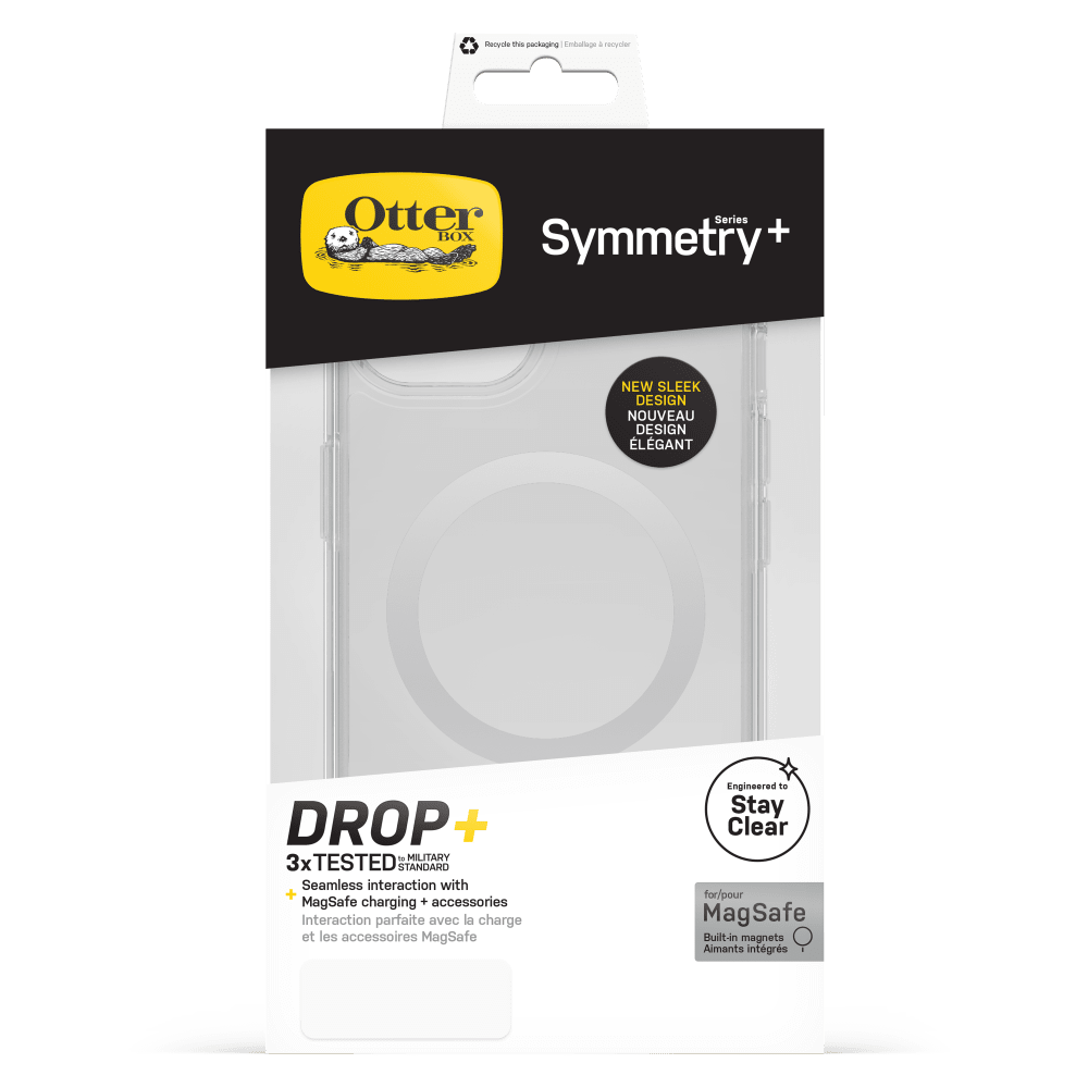 OtterBox Symmetry Plus Clear MagSafe Case for Apple iPhone 14