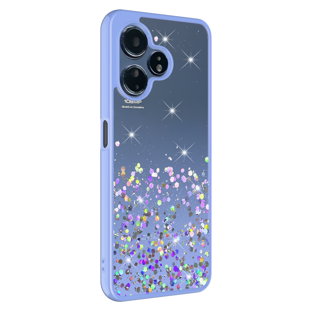 AMPD TPU / Acrylic Glitter Insert Case for Celero 3 Plus