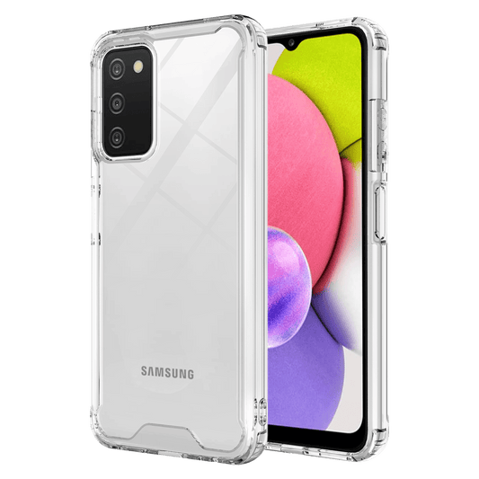 AMPD TPU / Acrylic Hard Shell Case for Samsung Galaxy A03s