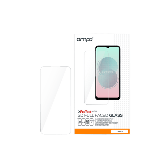 AMPD 0.33 Hardened Tempered Glass Screen Protector for Boost Celero 5G (Gen 3)