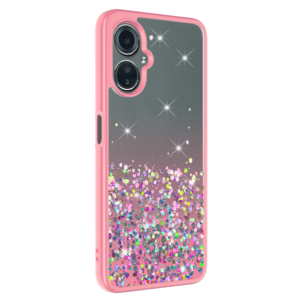 AMPD TPU / Acrylic Glitter Insert Case for Celero 3