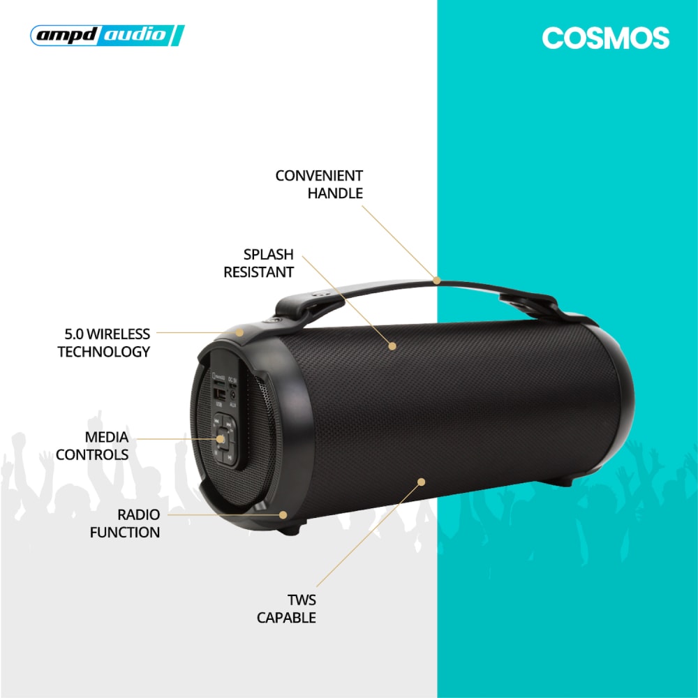 AMPD Cosmos Bluetooth Speaker 9W