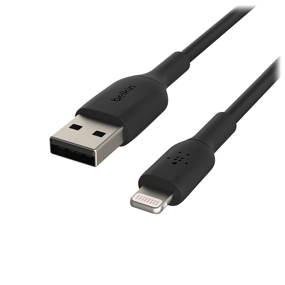 Belkin Boost Up Charge USB A to Apple Lightning Cable 3ft