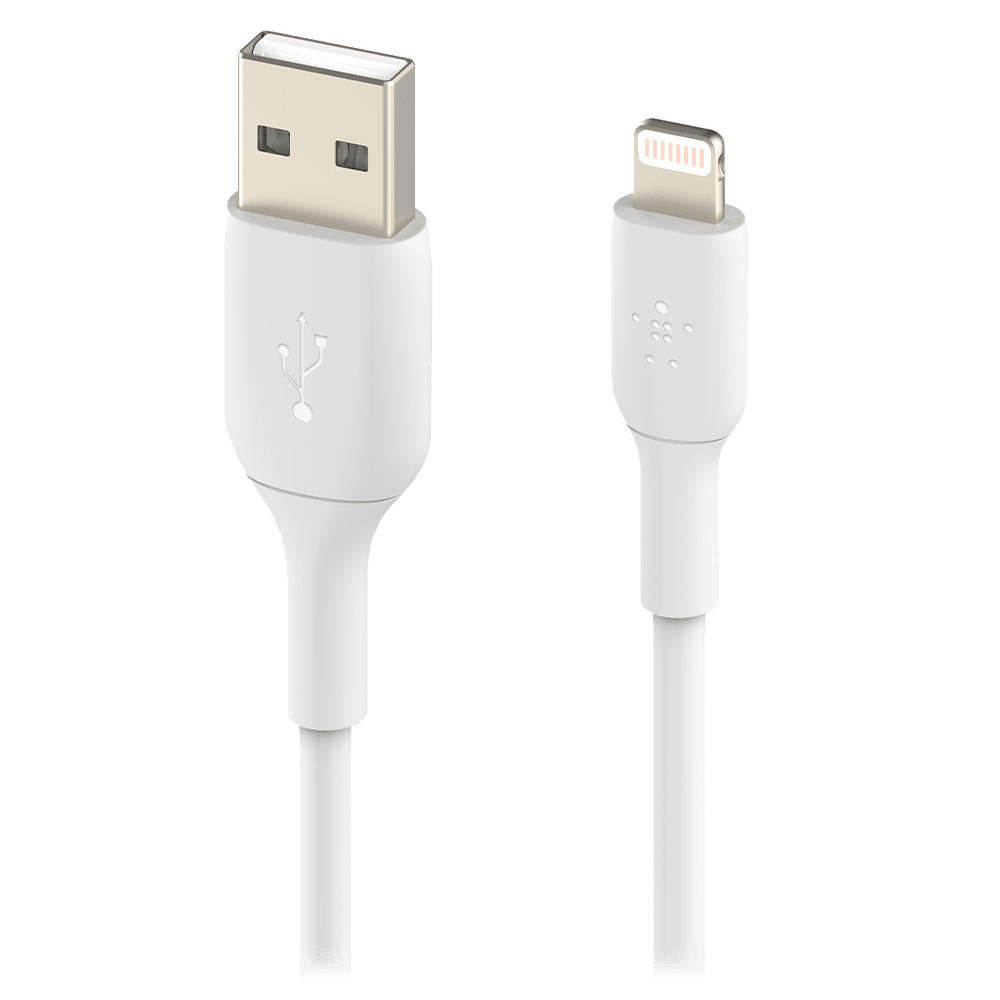 Belkin Boost Up Charge USB A to Apple Lightning Cable 3ft