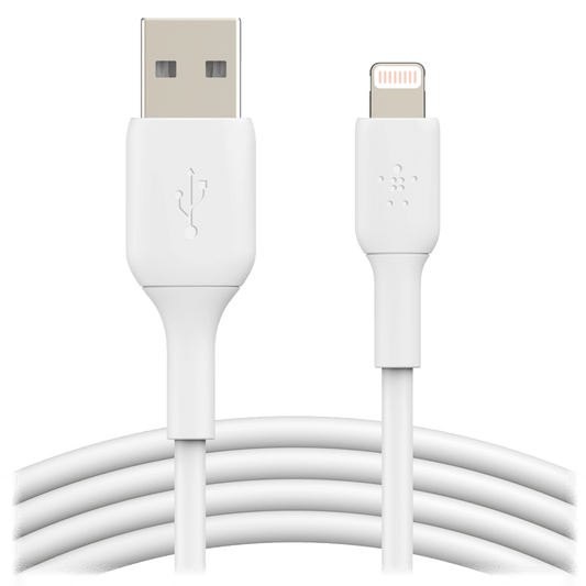 Belkin Boost Up Charge USB A to Apple Lightning Cable 10ft