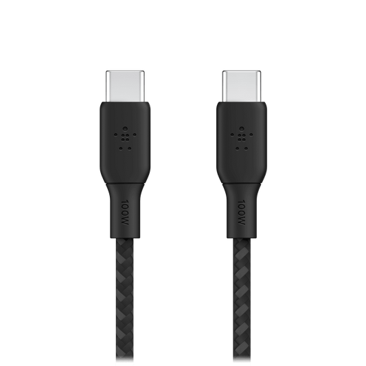 Belkin Braided 100W USB C 2.0 to USB C 2.0 Cable 2m