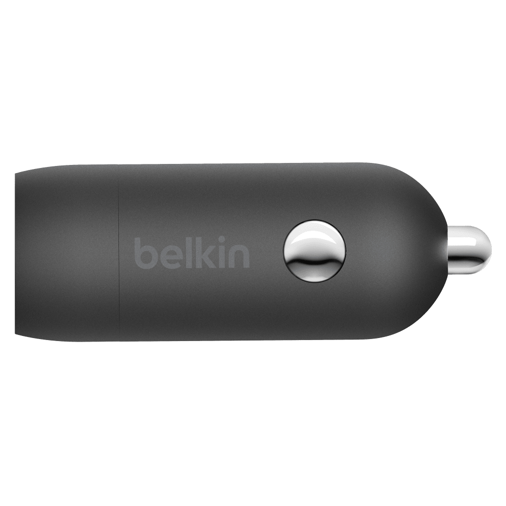 Belkin 30W PD Car Charger with PPS and USB C to USB C Cable 1m