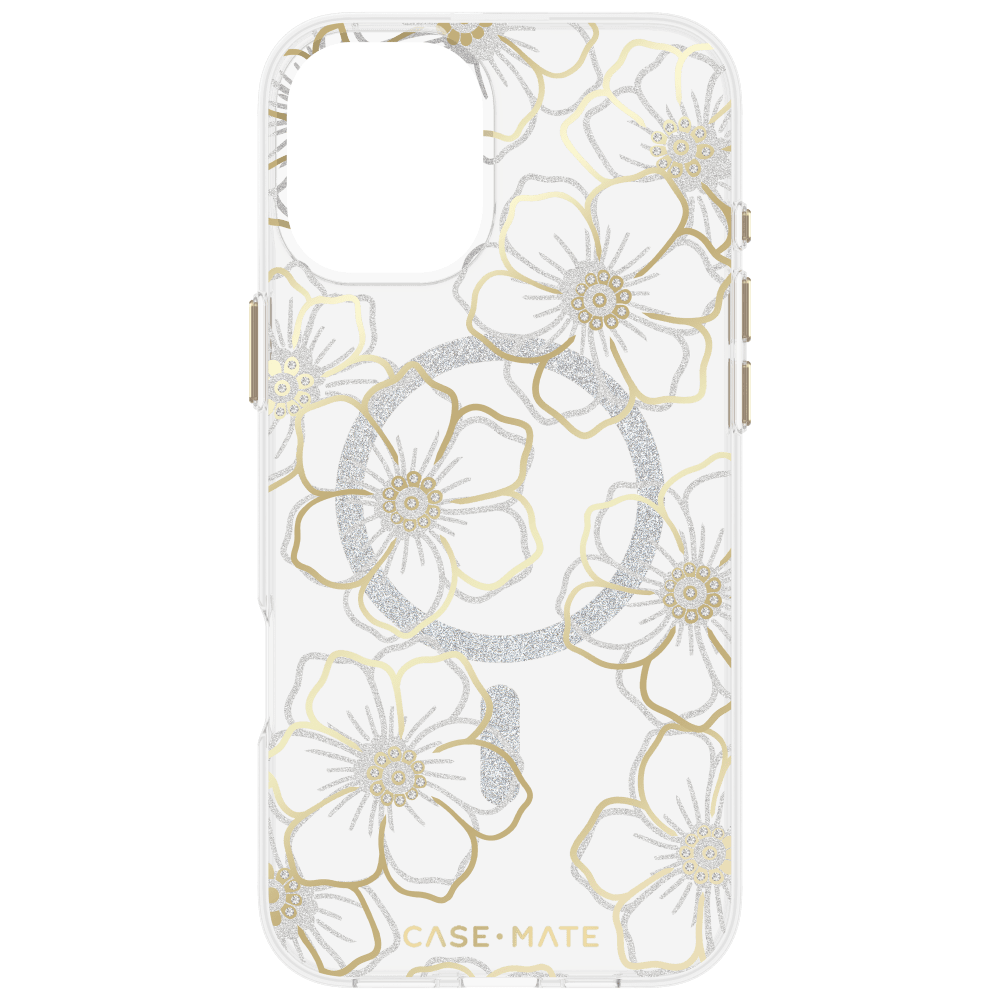 Case-Mate Floral Gems MagSafe Case for Apple iPhone 16 Plus