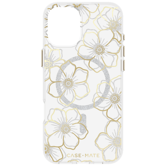 Case-Mate Floral Gems MagSafe Case for Apple iPhone 16 Plus