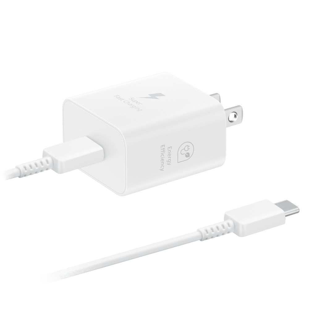 Samsung 25W USB C Wall Charger and Cable