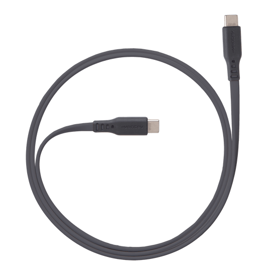 Ventev Flat USB C to USB C High Speed Tangle-Free Cable 3.3ft