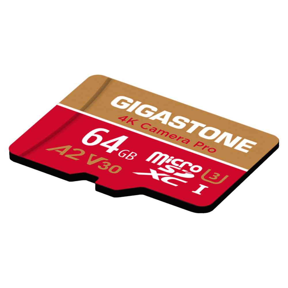 Gigastone MicroSD A1 V30 Memory Card 64GB