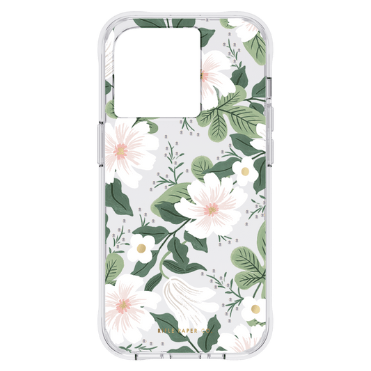 Rifle Paper Co Ultra Slim Antimicrobial Case for Apple iPhone 14 Pro