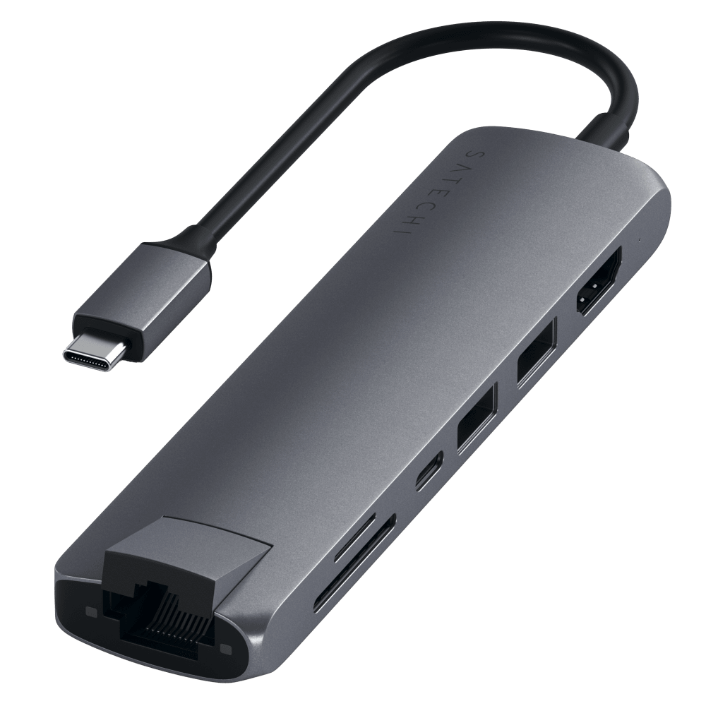 Satechi USB C Slim Multi Port with Ethernet Adapter